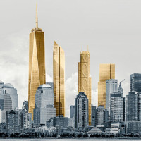 Nové One World Trade Center, New York, USA - VÝZTUŽNÝ SPOJOVACÍ SYSTÉM