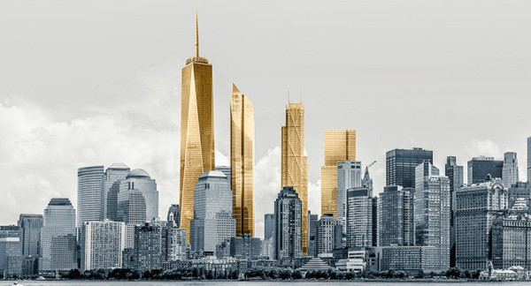 Neues One World Trade Center, New York, USA - BEWEHRUNGSTECHNIK